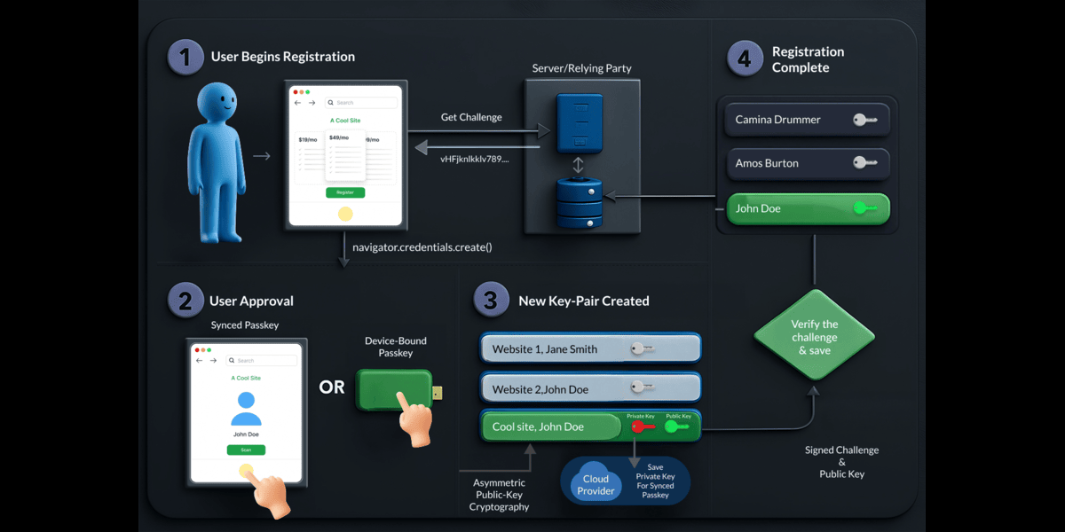 Passkey Illustration Banner