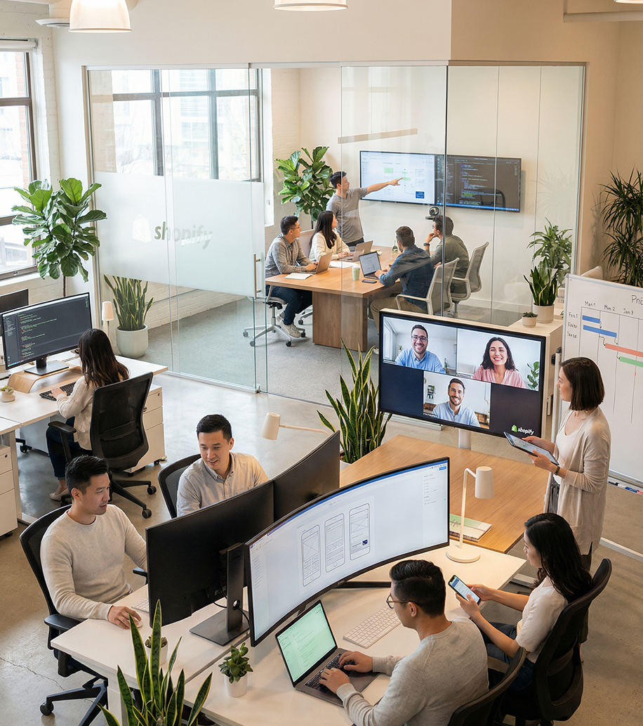 [Translate to Spanish:] Extended Shopify Development Teams